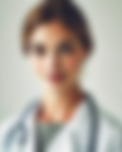 DALL·E 2024-08-29 16.07.15 - A simple and professional image of a female doctor with features that give her a Canadian appearance. The doctor is wearing a white coat and a stethos (1)